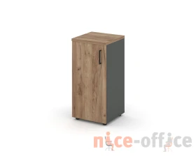 Шкаф низкий узкий левый закрытый 400x400x833 Стайл Проджект / Style Project images