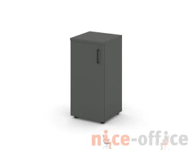 Шкаф низкий узкий левый закрытый 400x400x833 Стайл Проджект / Style Project images