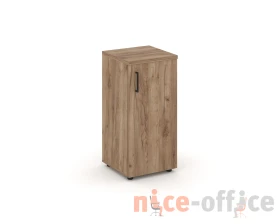 Шкаф низкий узкий правый закрытый 400x400x833 Стайл Проджект / Style Project images
