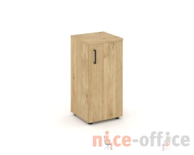 Шкаф низкий узкий правый закрытый 400x400x833 Стайл Проджект / Style Project images