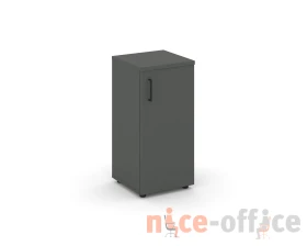 Шкаф низкий узкий правый закрытый 400x400x833 Стайл Проджект / Style Project images