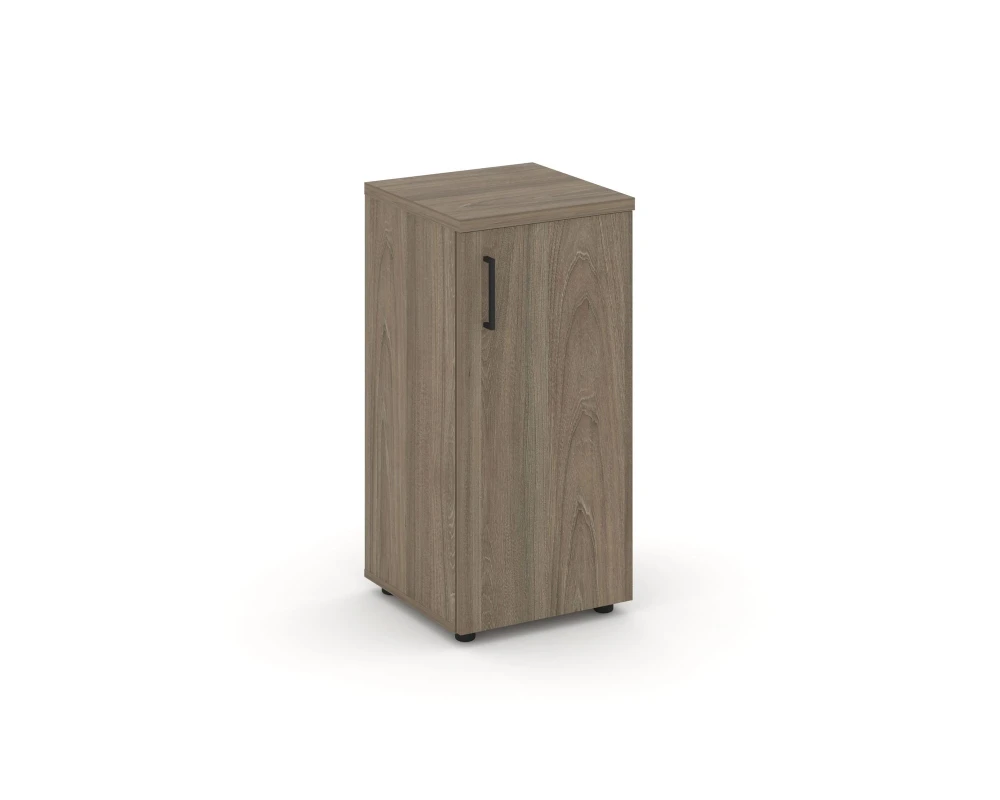 Шкаф низкий узкий правый закрытый 400x400x833 зад. стенка HDF Стайл Проджект / Style Project