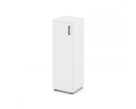 Шкаф средний узкий левый закрытый 400x400x1203 зад. стенка HDF Style Project images