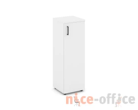 Шкаф средний узкий правый закрытый 400x400x1203 Стайл Проджект / Style Project images
