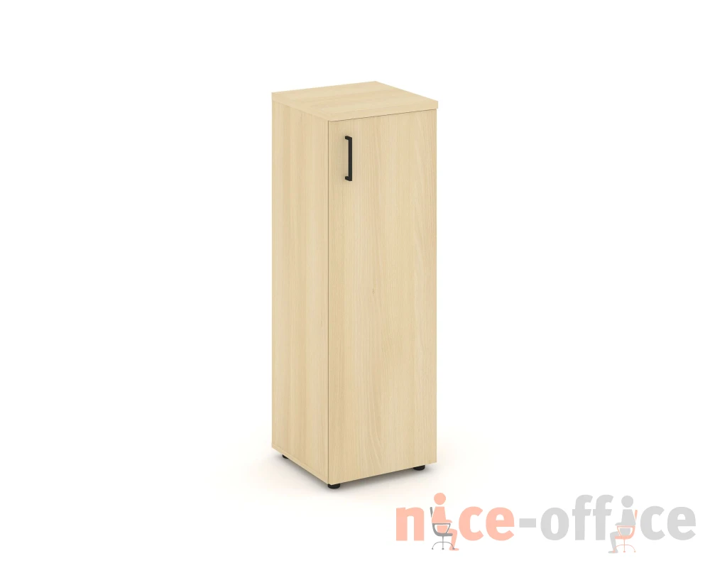 Шкаф средний узкий правый закрытый 400x400x1203 Стайл Проджект / Style Project