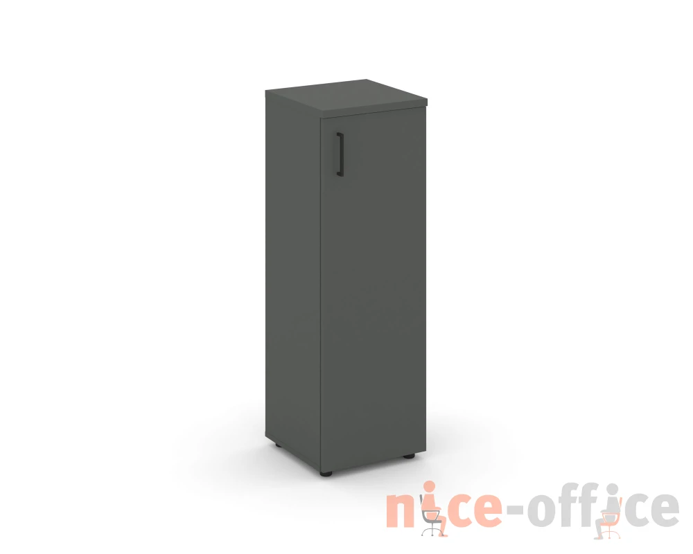 Шкаф средний узкий правый закрытый 400x400x1203 Стайл Проджект / Style Project