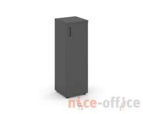 Шкаф средний узкий правый закрытый 400x400x1203 Стайл Проджект / Style Project images