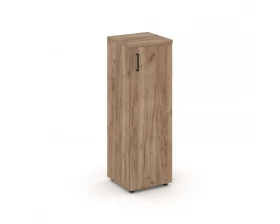 Шкаф средний узкий правый закрытый 400x400x1203 зад. стенка HDF Style Project images