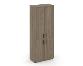 Шкаф высокий широкий закрытый 2 ур. 796x400x1982 Стайл Проджект / Style Project images