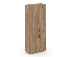 Шкаф высокий широкий закрытый 2 ур. 796x400x1982 Стайл Проджект / Style Project images