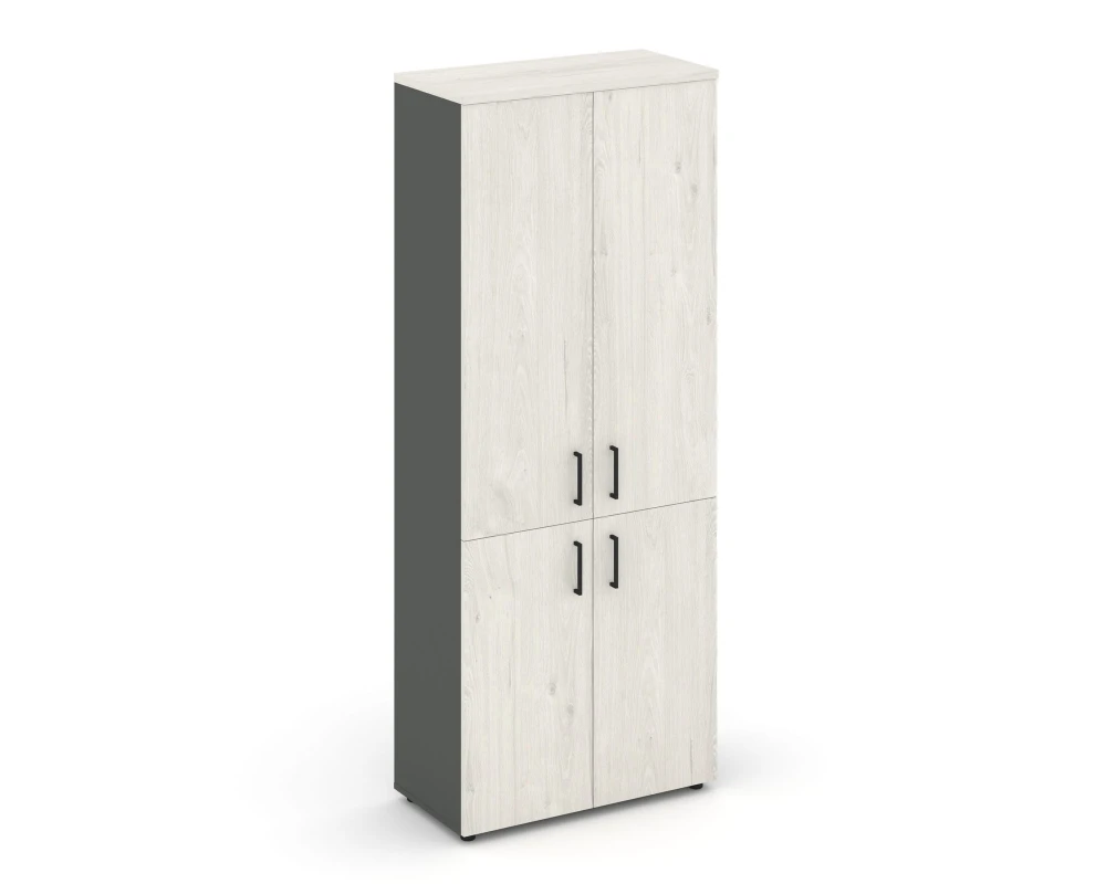 Шкаф высокий широкий закрытый 2 ур. 796x400x1982 Стайл Проджект / Style Project