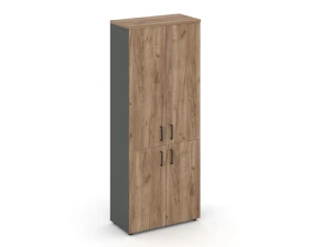 Шкаф высокий широкий закрытый 2 ур. 796x400x1982 Стайл Проджект / Style Project images