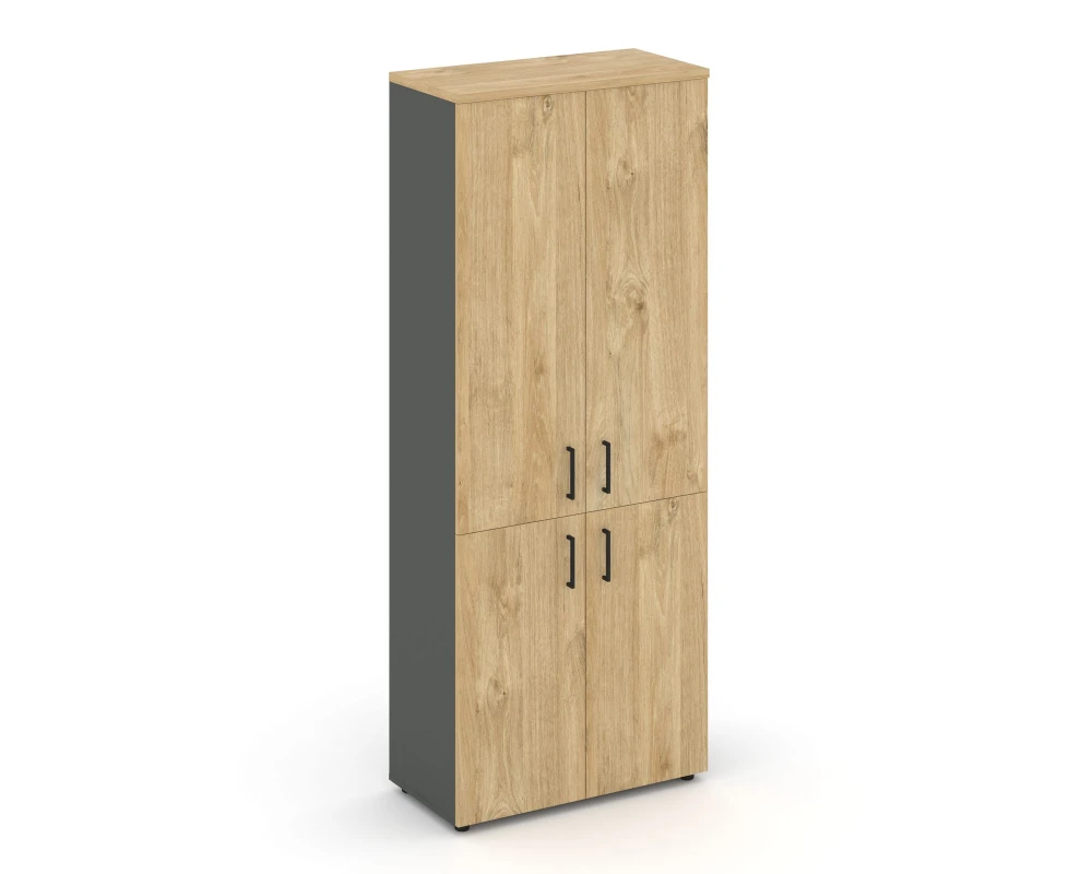 Шкаф высокий широкий закрытый 2 ур. 796x400x1982 Стайл Проджект / Style Project