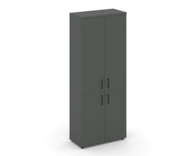 Шкаф высокий широкий закрытый 2 ур. 796x400x1982 Стайл Проджект / Style Project images