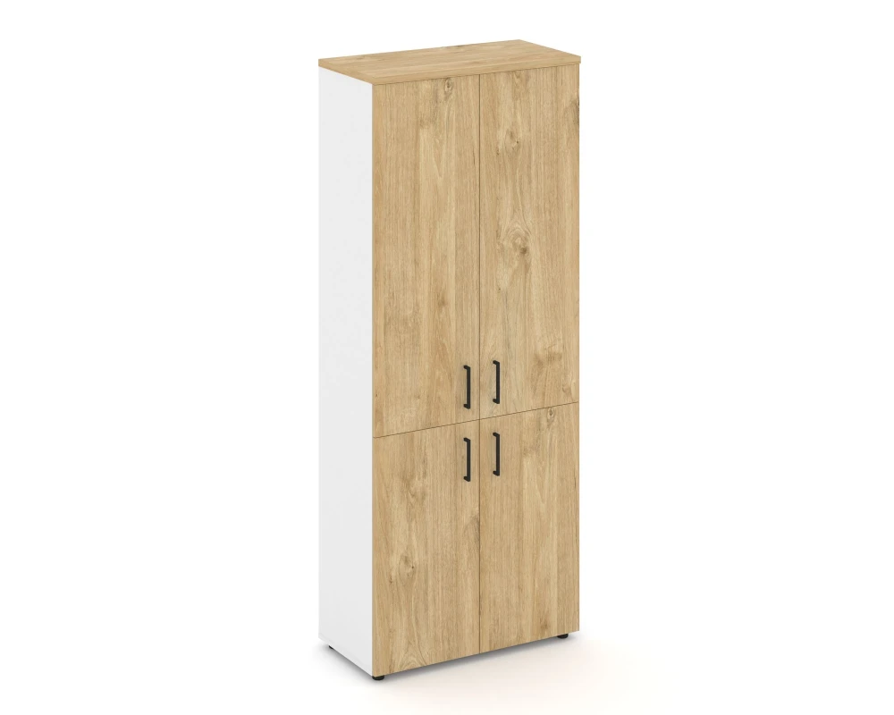 Шкаф высокий широкий закрытый 2 ур. 796x400x1982 Стайл Проджект / Style Project