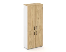 Шкаф высокий широкий закрытый 2 ур. 796x400x1982 Стайл Проджект / Style Project images