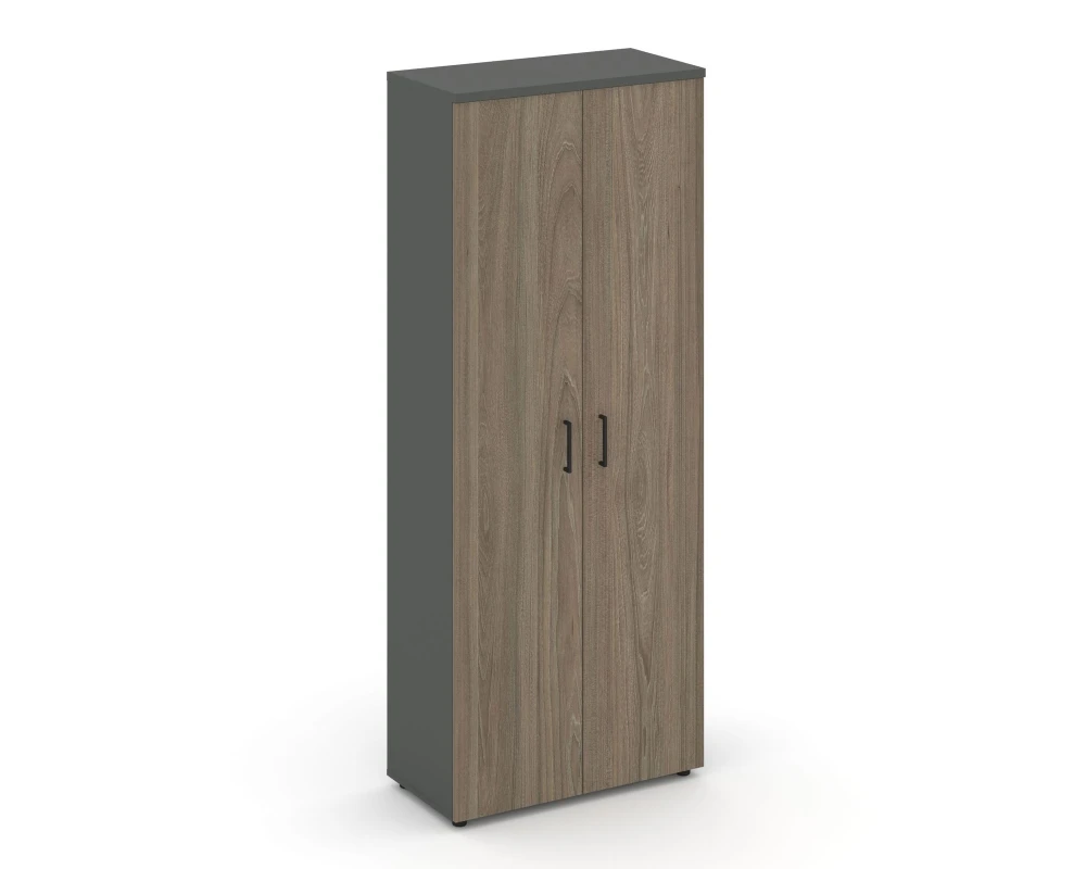 Шкаф высокий широкий закрытый 796x400x1982 зад. стенка HDF Стайл Проджект / Style Project
