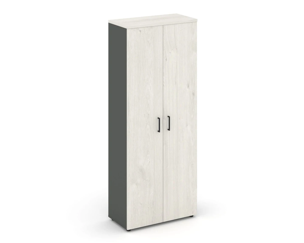 Шкаф высокий широкий закрытый 796x400x1982 зад. стенка HDF Стайл Проджект / Style Project