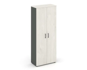 Шкаф высокий широкий закрытый 796x400x1982 зад. стенка HDF Стайл Проджект / Style Project images