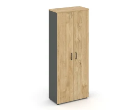 Шкаф высокий широкий закрытый 796x400x1982 зад. стенка HDF Стайл Проджект / Style Project images