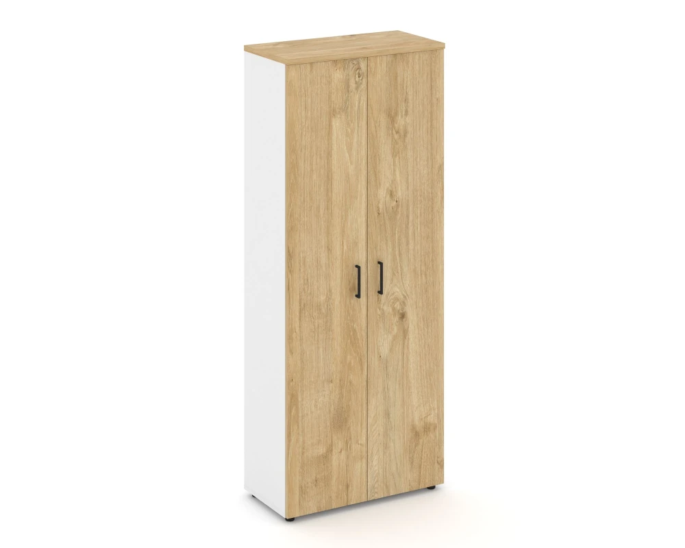 Шкаф высокий широкий закрытый 796x400x1982 зад. стенка HDF Стайл Проджект / Style Project
