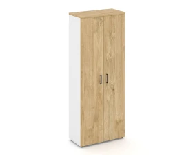 Шкаф высокий широкий закрытый 796x400x1982 зад. стенка HDF Стайл Проджект / Style Project images