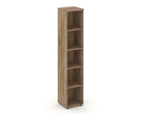 Стеллаж высокий узкий 400x400x1982 Стайл Проджект / Style Project images
