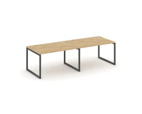Стол переговорный на О-образном каркасе 40 мм 2360x980x750 Стайл Проджект / Style Project images