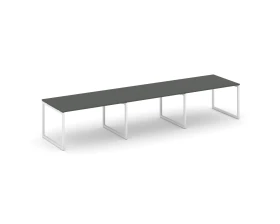 Стол переговорный на О-образном каркасе 40 мм 2940x980x750 Стайл Проджект / Style Project images