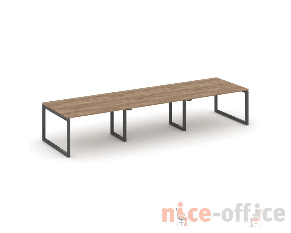 Стол переговорный на О-образном каркасе 50 мм 4410x1180x750 Стайл Проджект / Style Project