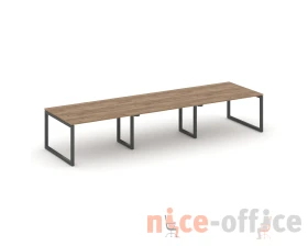 Стол переговорный на О-образном каркасе 50 мм 4410x1180x750 Стайл Проджект / Style Project images
