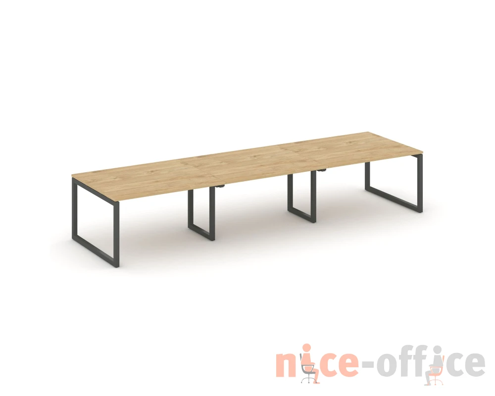 Стол переговорный на О-образном каркасе 50 мм 4410x1180x750 Стайл Проджект / Style Project