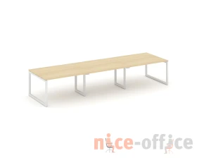 Стол переговорный на О-образном каркасе 50 мм 4410x1180x750 Стайл Проджект / Style Project images