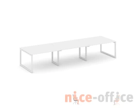 Стол переговорный на О-образном каркасе 50 мм 4410x1180x750 Стайл Проджект / Style Project images