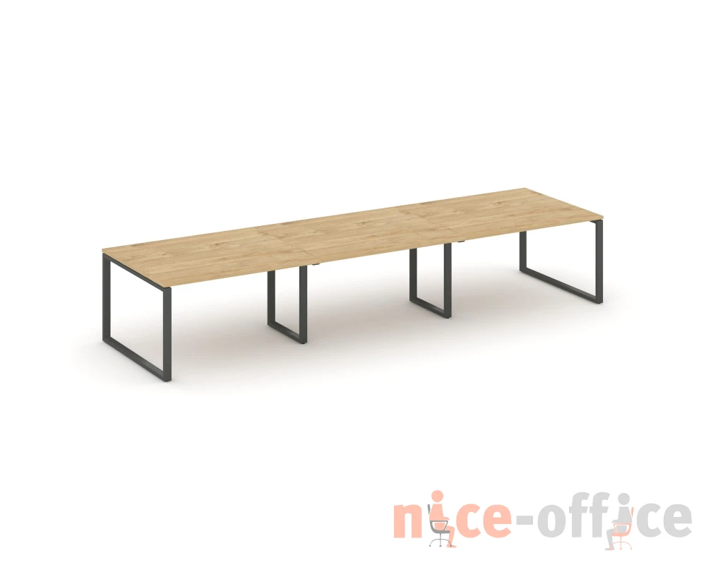 Стол переговорный на О-образном каркасе 60 мм 4410x1180x750 Стайл Проджект / Style Project