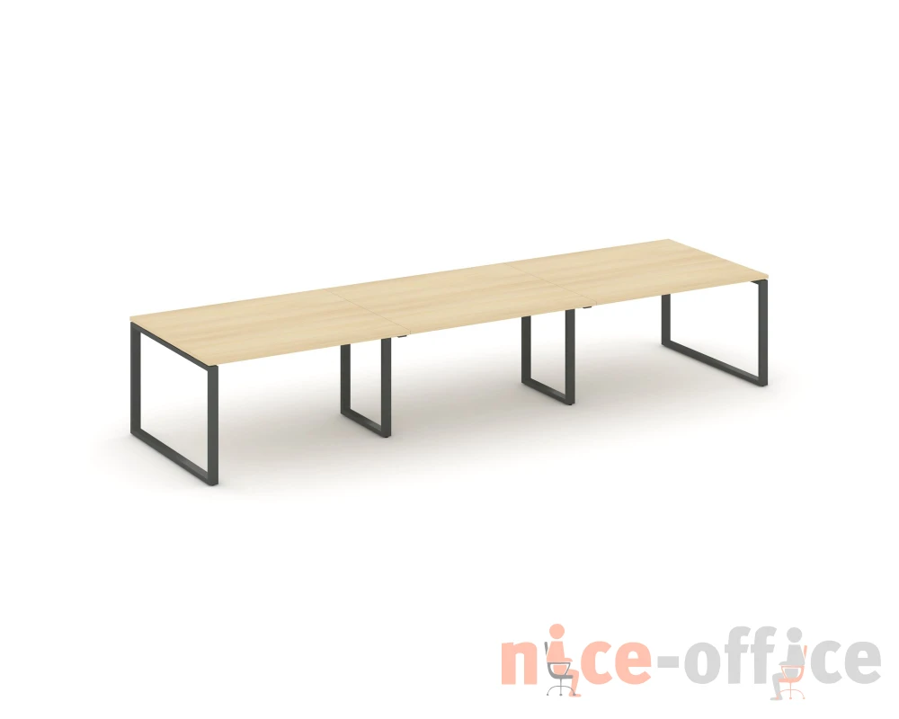 Стол переговорный на О-образном каркасе 60 мм 4410x1180x750 Стайл Проджект / Style Project