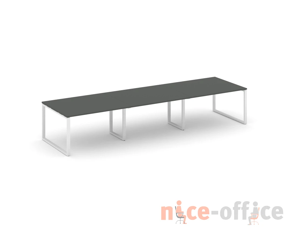 Стол переговорный на О-образном каркасе 60 мм 4410x1180x750 Стайл Проджект / Style Project