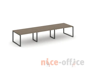 Стол переговорный на О-образном каркасе 60 мм 4410x1180x750 Стайл Проджект / Style Project images