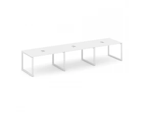 Стол переговорный на О-образном каркасе 60 мм с лючком 4410x980x750 Style Project images