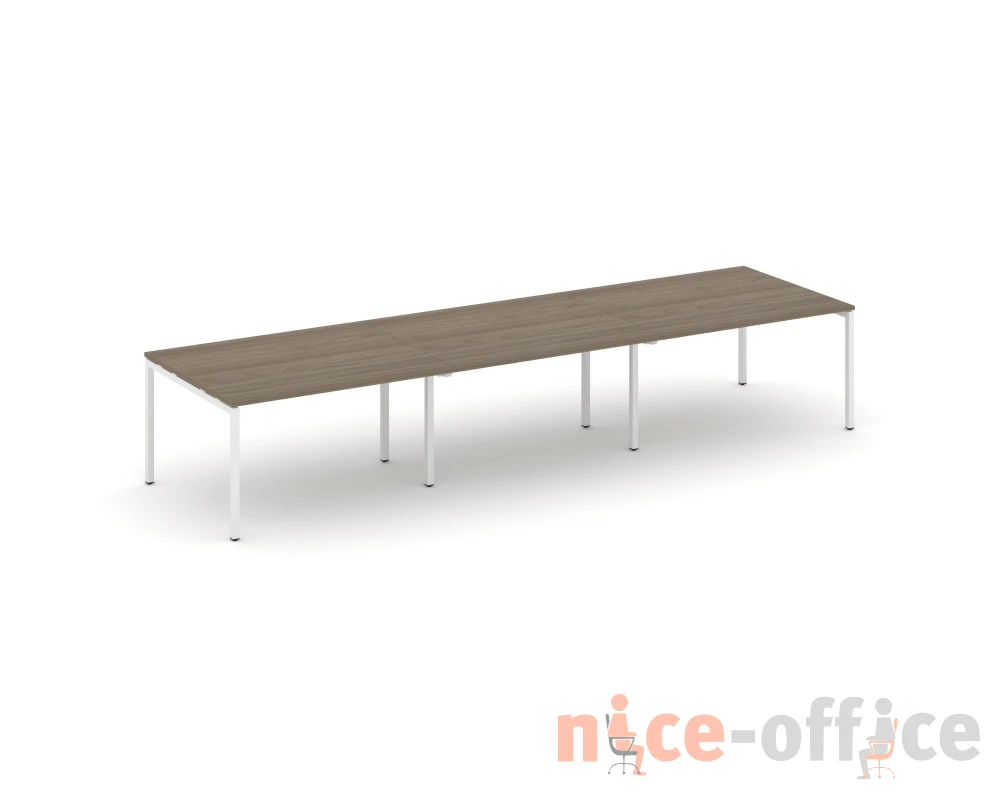 Стол переговорный на П-образном каркасе 40 мм 4140x1180x750 Стайл Проджект / Style Project