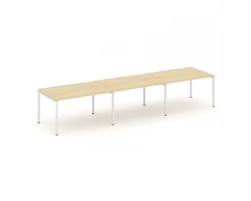 Стол переговорный на П-образном каркасе 40 мм 4410x980x750 Style Project images