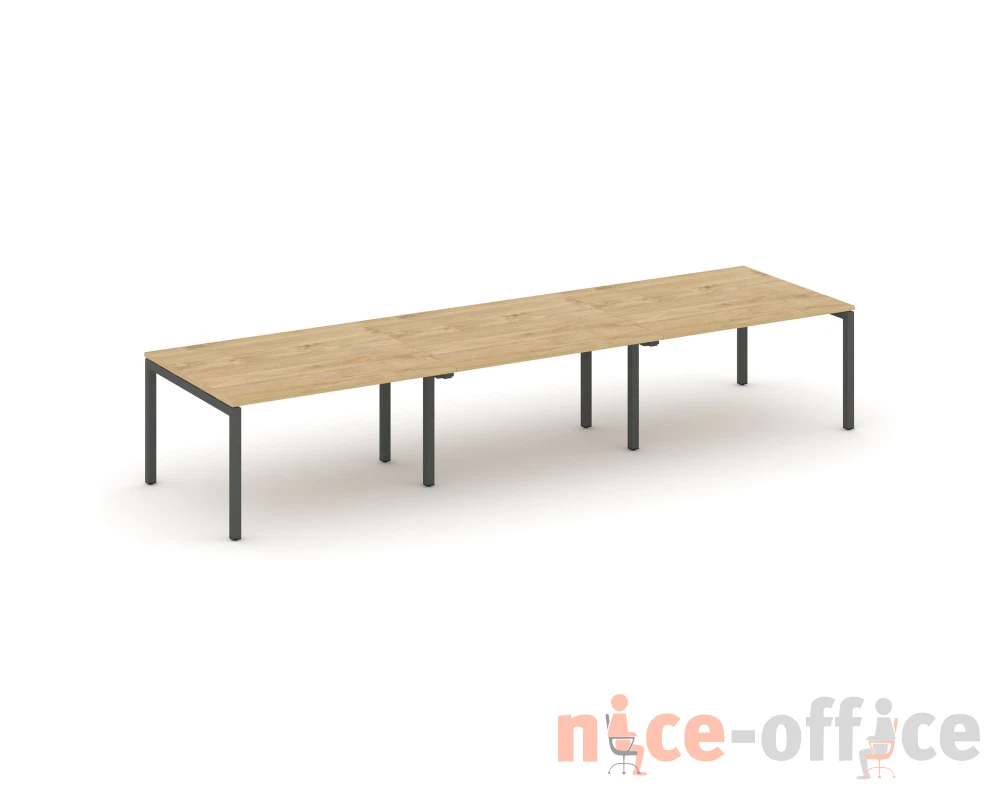 Стол переговорный на П-образном каркасе 50 мм 4410x1180x750 Стайл Проджект / Style Project