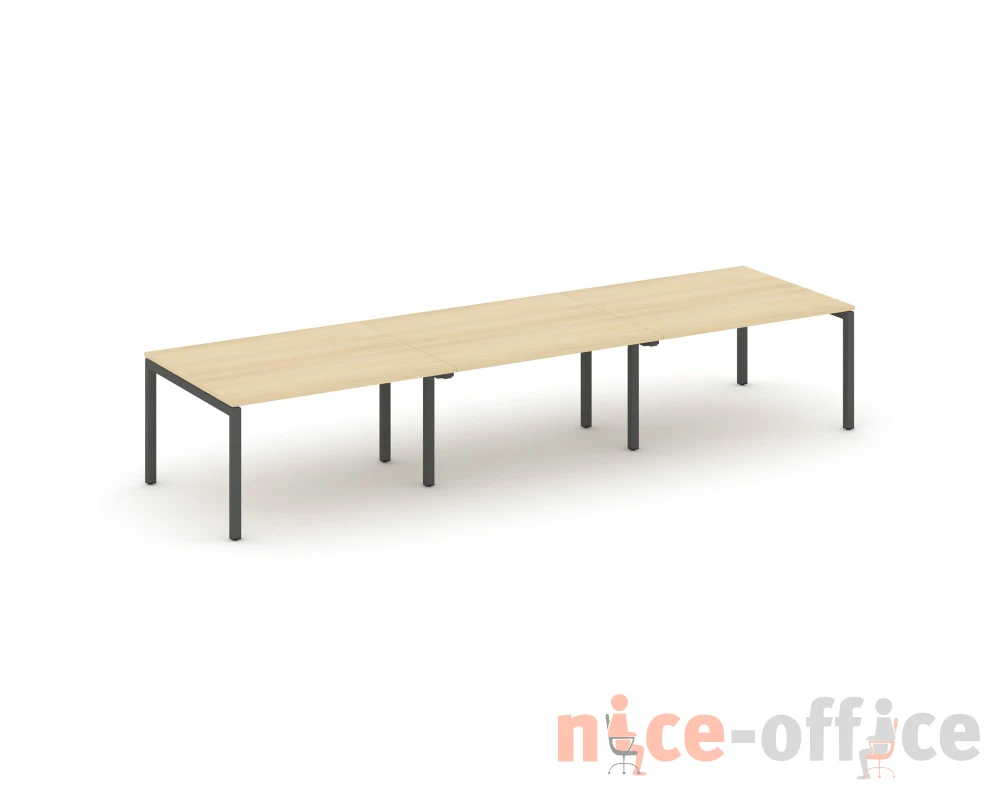 Стол переговорный на П-образном каркасе 50 мм 4410x1180x750 Стайл Проджект / Style Project