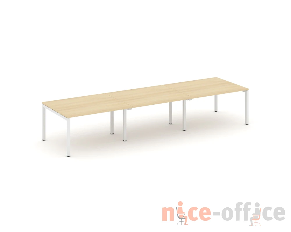 Стол переговорный на П-образном каркасе 50 мм 4410x1180x750 Стайл Проджект / Style Project