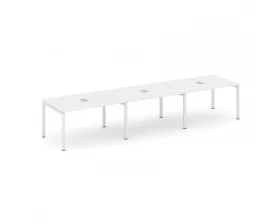 Стол переговорный на П-образном каркасе 50 мм с лючком 4410x980x750 Style Project images