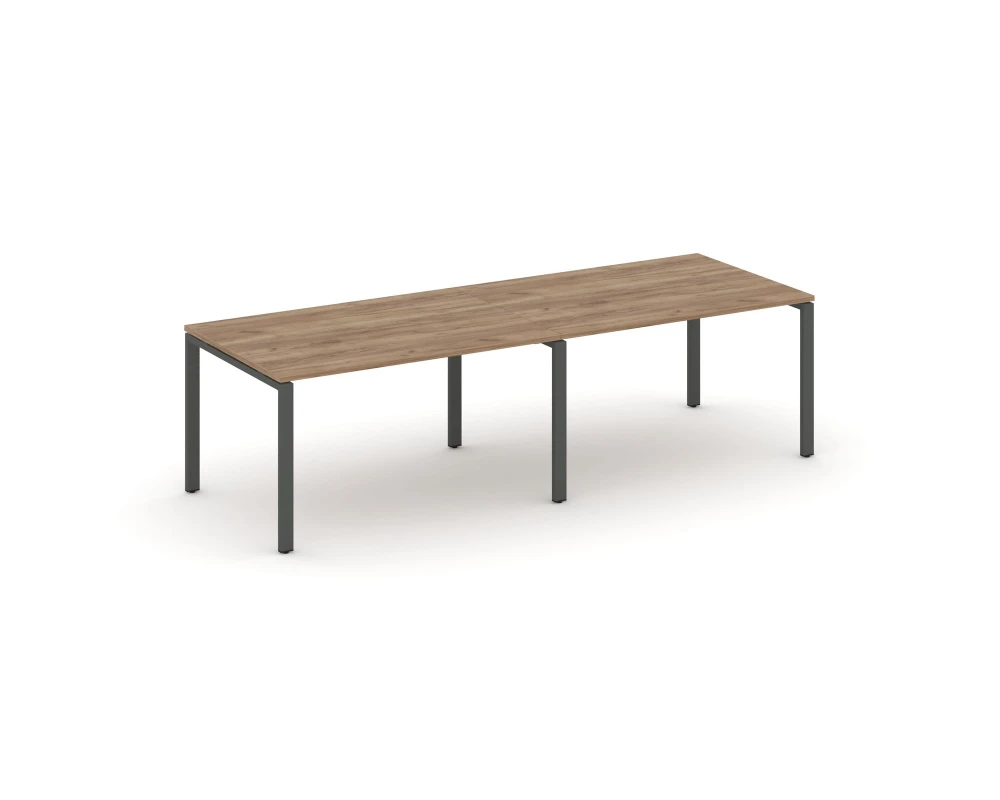 Стол переговорный на П-образном каркасе 60 мм 1960x980x750 Стайл Проджект / Style Project
