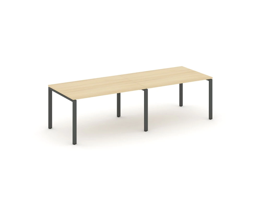 Стол переговорный на П-образном каркасе 60 мм 1960x980x750 Стайл Проджект / Style Project