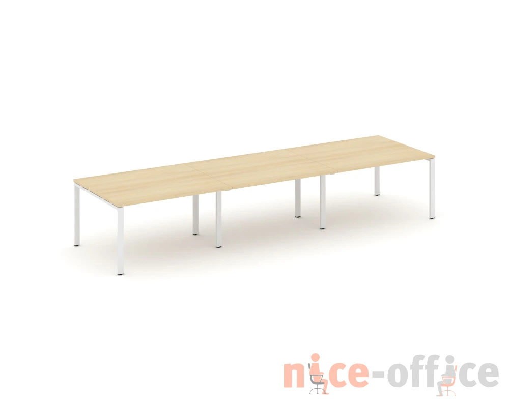 Стол переговорный на П-образном каркасе 60 мм 4410x1180x750 Стайл Проджект / Style Project