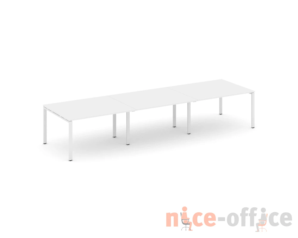Стол переговорный на П-образном каркасе 60 мм 4410x1180x750 Стайл Проджект / Style Project