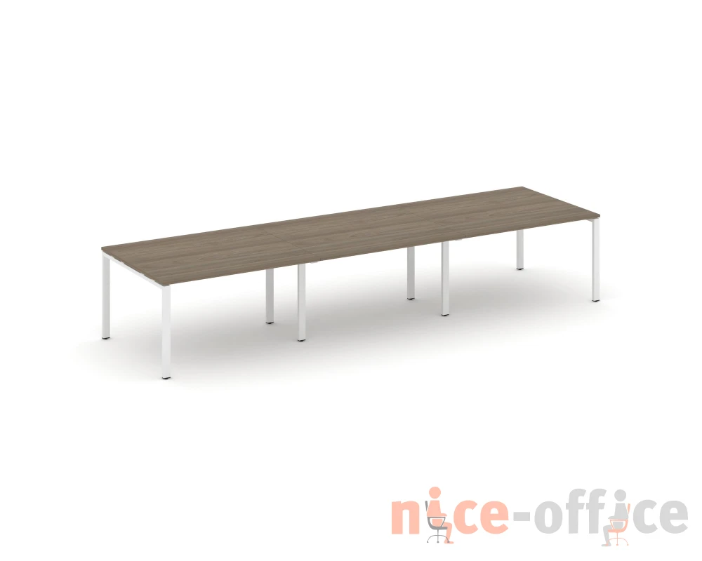 Стол переговорный на П-образном каркасе 60 мм 4410x1180x750 Стайл Проджект / Style Project